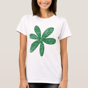 Söt Flower - Forest Grönt T-shirt
