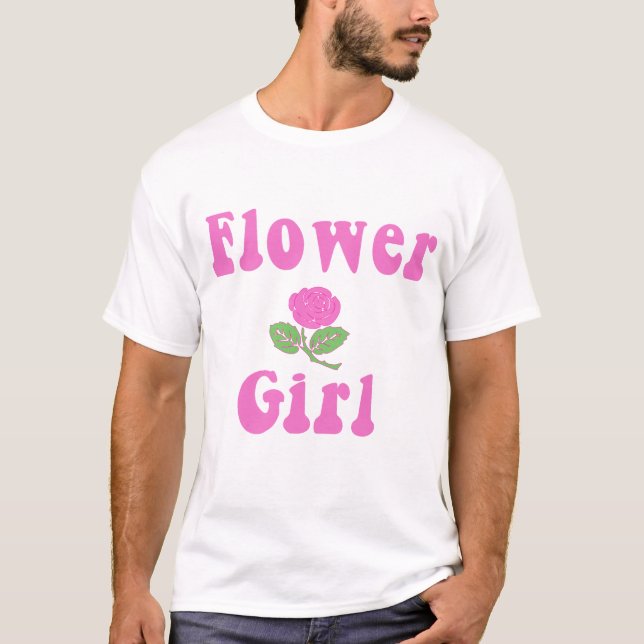 Söt Flower Girl Products Tröja (Framsida)