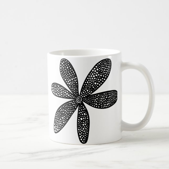 Söt Flower Kaffemugg (Höger)