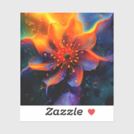 Söt Flower Klistermärken