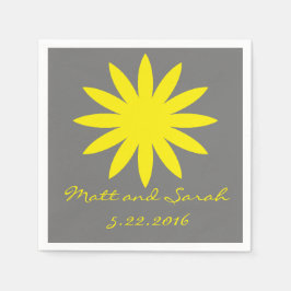 söt Flower Napkin Pappersservett