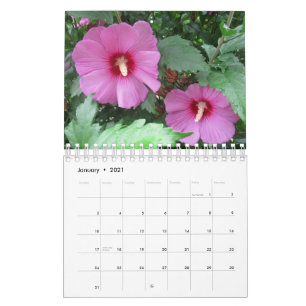 Söt Flower Photo Kalender