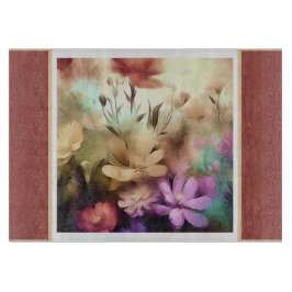 Söt Flowers Blommigt Clearboard Board