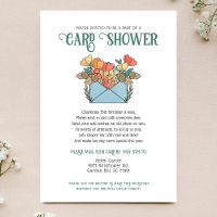 Söt Flowers Card Shower by Mail 75:e Birthday