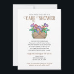 Söt Flowers Card Shower by Mail Birthday Inbjudningar<br><div class="desc">De här visuella, illustrerade duscherna med e-postinbjudningar kan vara personlig med din egen händelseinformation. Vare sig det är en 40:e, 50:e, 60:e eller annan milstolpe-födelsedag, är dessa söt, blommigt-kortduschmeddelanden perfekten att be vänner och familj att fira på avstånd! En söt, anpassningsbar dikt inbjudan-mottagare som skickar födelsedagskalkylen ett kort fullt av...</div>