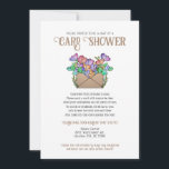 Söt Flowers Card Shower by Mail Birthday Inbjudningar<br><div class="desc">De här visuella, illustrerade duscherna med e-postinbjudningar kan vara personlig med din egen händelseinformation. Vare sig det är en 40:e, 50:e, 60:e eller annan milstolpe-födelsedag, är dessa söt, blommigt-kortduschmeddelanden perfekten att be vänner och familj att fira på avstånd! En söt, anpassningsbar dikt inbjudan-mottagare som skickar födelsedagskalkylen ett kort fullt av...</div>
