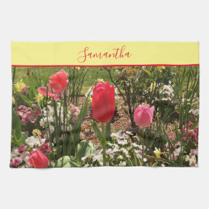 Söt Flowers Kökshandduk