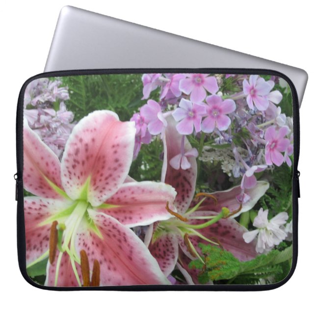 Söt Flowers Laptop sleeve (Framsidan)