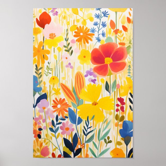 Söt Flowers Poster (Framsidan)