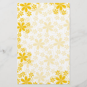 Söt Flowers Stationery-Blommigt Brevpapper