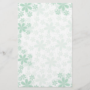 Söt Flowers Stationery-Blommigt Brevpapper