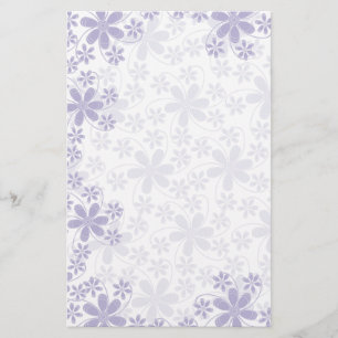 Söt Flowers Stationery-Blommigt Brevpapper
