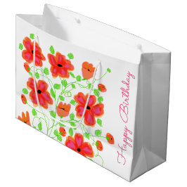 Söt Flowwed Grattis på födelsedagen Gift bag