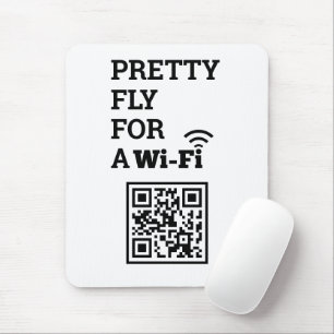 Söt Fly for a WiFi Scan to Connect QR-kod Musmatta