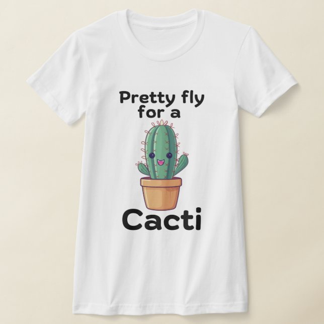 Söt fly för en Cacti T Shirt (Laydown)