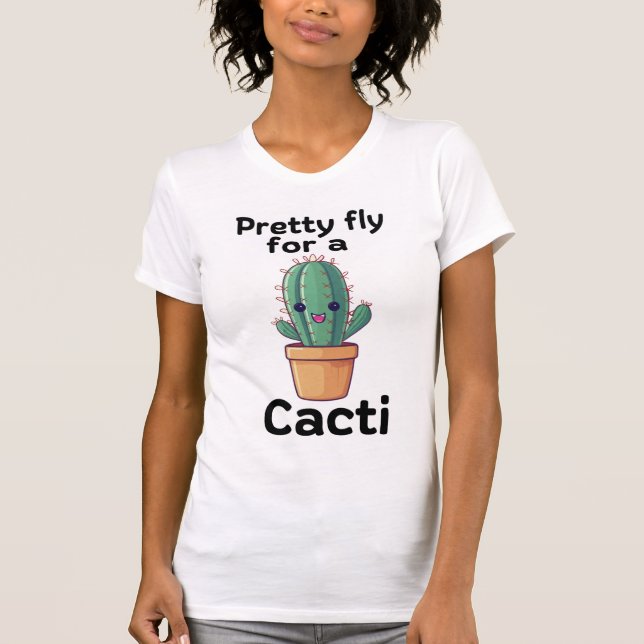 Söt fly för en Cacti T Shirt (Framsida)