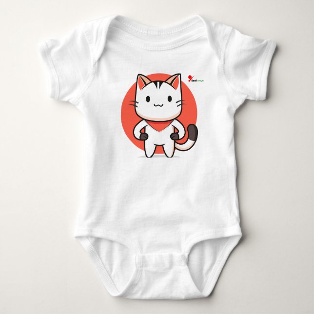 Söt flygande anka baby t-shirt | Småbarnsdjur (Framsida)