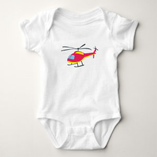 Söt flygande helikopter  t shirt