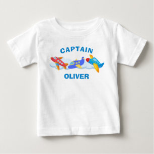 Söt Flygplanskapten Personlig T Shirt