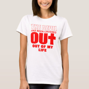söt född på nytt kristen t shirt