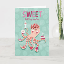 Söt födelsedag kort