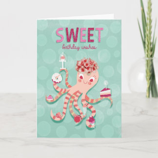 Söt födelsedag kort