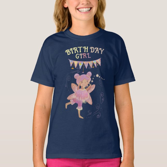 söt födelsedagsmjölk t shirt (Framsida)