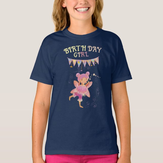 söt födelsedagsmjölk t shirt (Framsida)