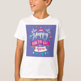 Söt födelsedagströja för barn – Fira T Shirt