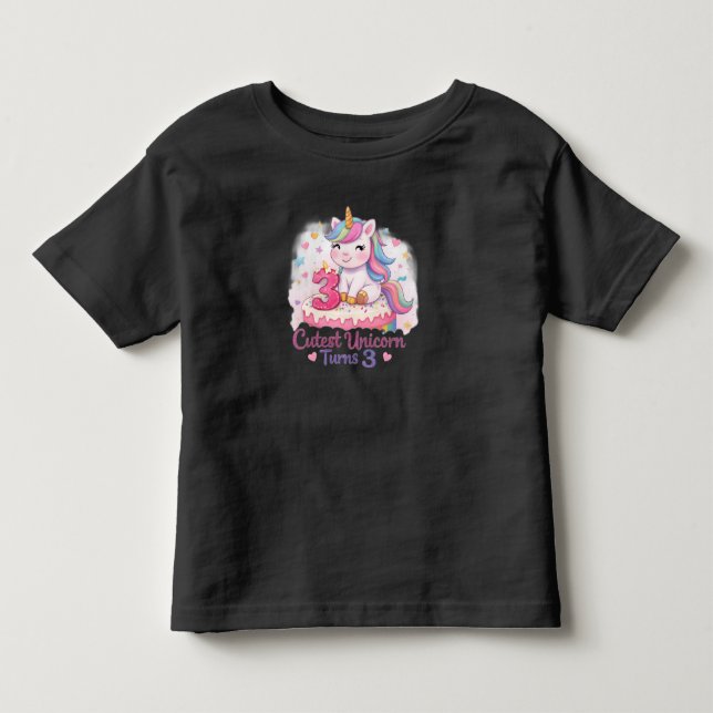 Söt födelsedagströja för flickor och pojkar t shirt (Framsida)