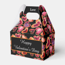 Söt Foil Textured Stack Dubbla Heart Lollipos