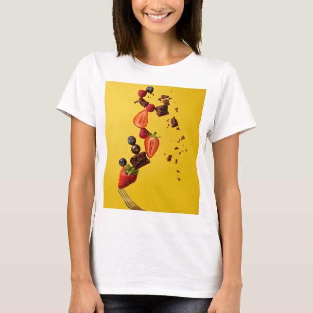 Söt Food T Shirt (Framsida)