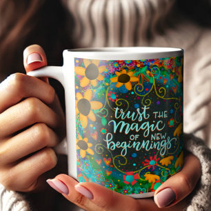 Söt för nystartade Daisy Kaffemugg