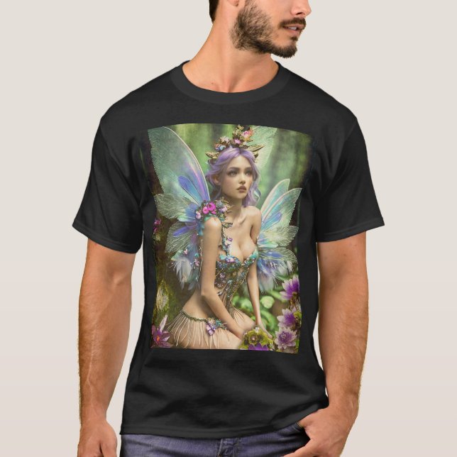 Söt Forest Fairy T-Shirt (Framsida)