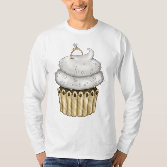 Söt Förlovning T Shirt (Framsida)