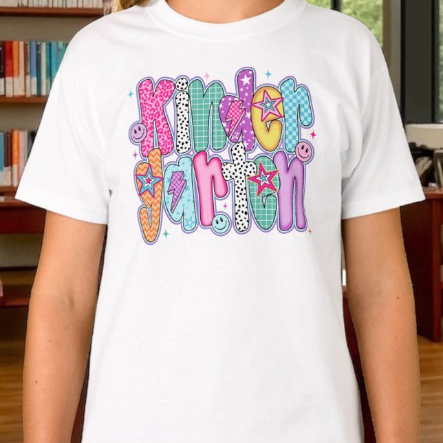 Söt Förskoleklass Första Skoldagen Coquette  T Shirt (Skapare uppladdad)