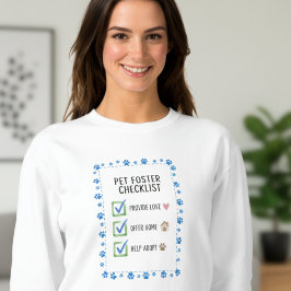 Söt Fosterfamiljs Födelsedags Räddningschecklista T Shirt