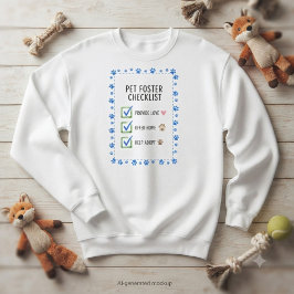 Söt Fosterfamiljs Födelsedags Räddningschecklista T Shirt