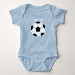 Söt fotboll Personlig baby sport Tee Shirt