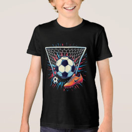 Söt fotbollsoutfit för aktivitet efter skolan t shirt