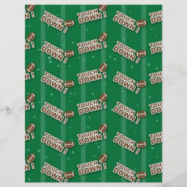 Söt fotbollspappersark (Framsida)