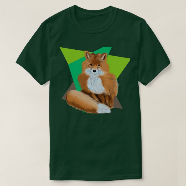 Söt Fox T Shirt (Design framsida)