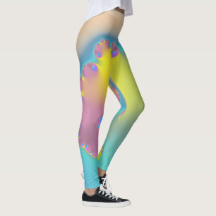 Söt Fractal Leggings