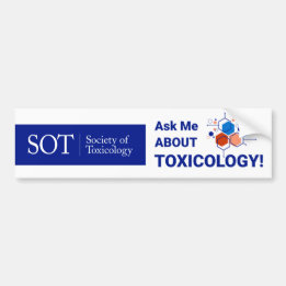 SOT - Fråga mig om toxikologi - Bumper Sticker Bildekal