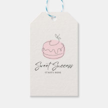 Söt framgång börjar här | Cream Black Pink Bagare