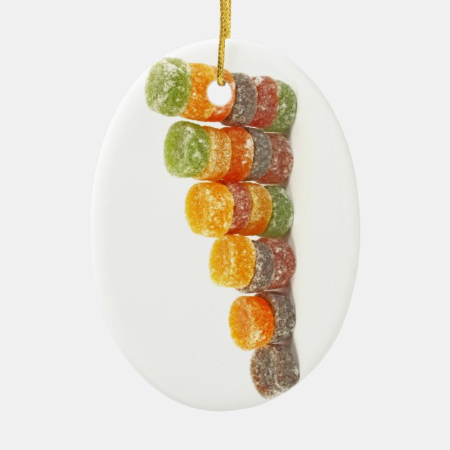 Söt framgångkreativaffärsidé julgransprydnad keramik (Framsidan)