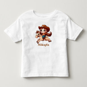 Söt framtida cowgirl t shirt