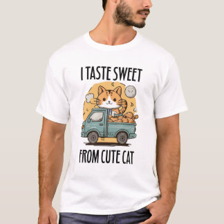 Söt från sötat Cat Cute Selling Sweet Potatis T Shirt