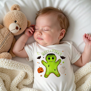 Söt Frankenstein-gingbreadman Halloween T Shirt