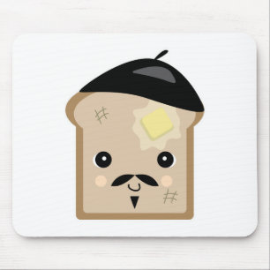 söt fransk-toast musmatta